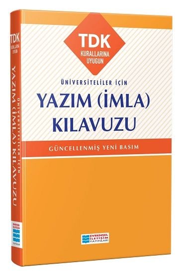 Evrensel İletişim Yayınları Yazım Kılavuzu