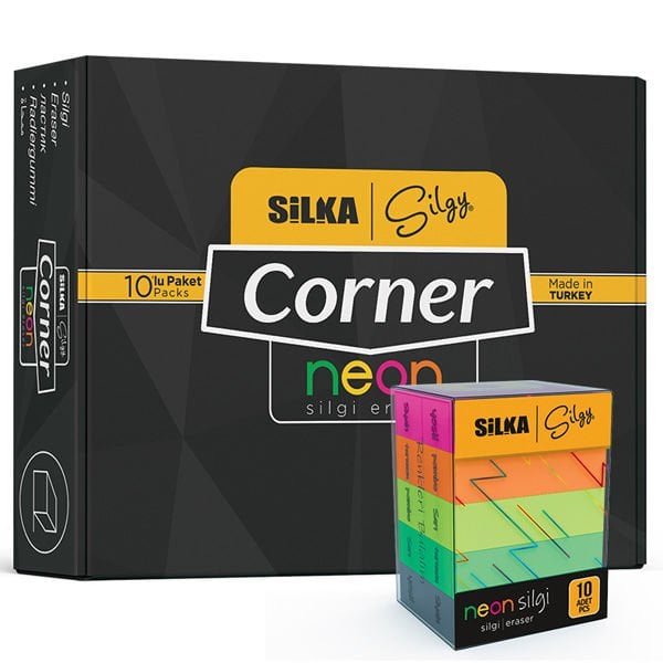 Silka Silgi Cornor Neon 5 Renk 10 LU