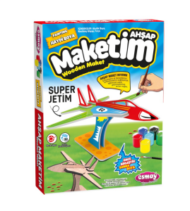 Ahşap Maket Boyama Süper Jetim