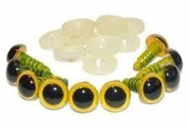 Vidalı Göz 10mm Sarı