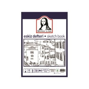 Mona Lisa Eskiz Defteri A4 50 yp 120gr