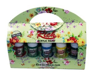 Rich Akrilik Boya Seti 30 cc 10'lu