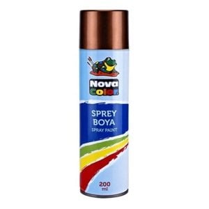 Nova Color Sprey Boya 200 ml Bakır