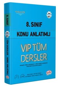 Editör Yayınları 8.SINIF TÜM DERSLER KONU ANLATIMLI MAVİ KİTAP
