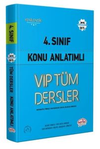 Editör Yayınları 4.SINIF TÜM DERSLER KONU ANLATIMLI MAVİ KİTAP