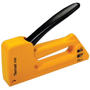 Temat Çakma Zımba Makinesi Plastik Sarı