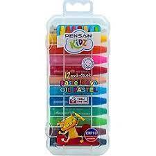 Pensan Kidz Pastel Boya 12'li Plastik Kutulu