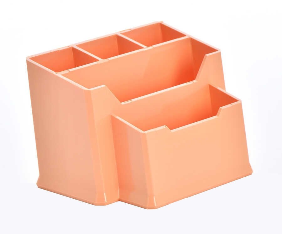 Ops Masa Üstü Organizer Kalemlik Pastel Turuncu