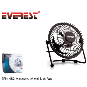 Everest EFN-482 Metal Usb Vantilatör