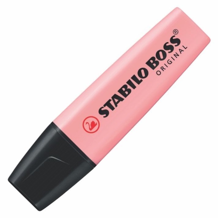 Stabilo Boss Fosforlu Kalem Pastel Pembe
