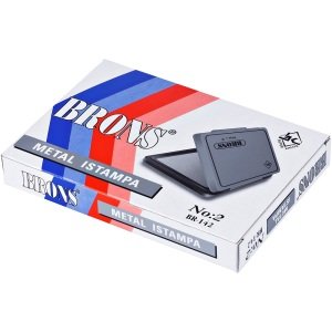 Brons Metal Stampa 7x11 cm No:2