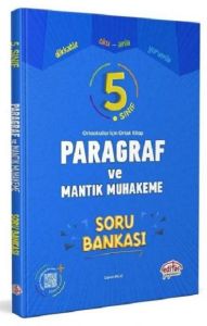 Editör Yayınları 5.SINIF PARAGRAF VE MANTIK MUHAKEME SORU BANKASI
