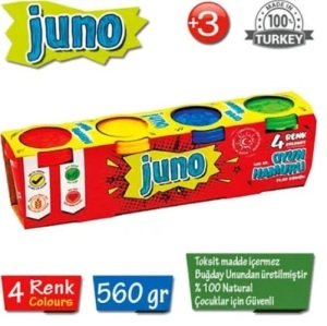 Juno Oyun Hamuru 560 GR 4'lü