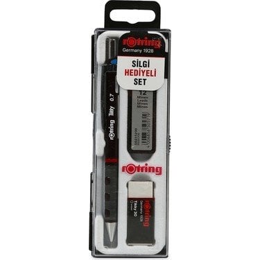 Rotring Tikky Versatil Uçlu Kalem Min Silgi 3'lü Okul Seti 0.7