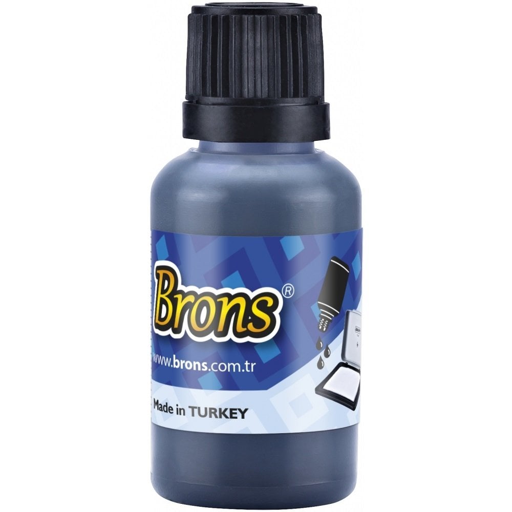 Brons Stampa Mürekkebi 30 cc Mavi
