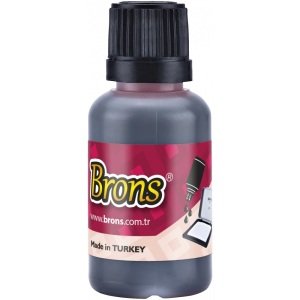 Brons Stampa Mürekkebi 30 cc Kırmızı