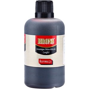 Brons Stampa Mürekkebi 500 gr Kırmızı