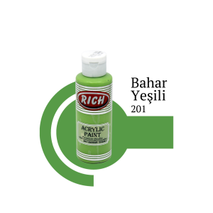 Rich Akrilik Boya 120 cc - Bahar Yeşili