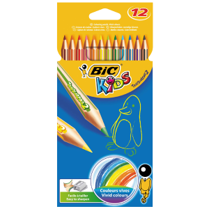 Bic Kuru Boya Tropicolors Tam Boy 12 Lİ