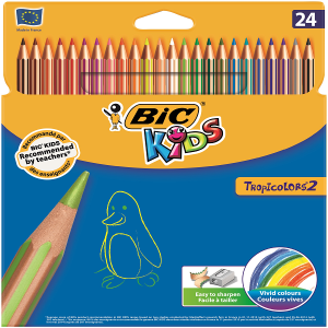 Bic Kuru Boya Tropicolors Tam Boy 24 LÜ