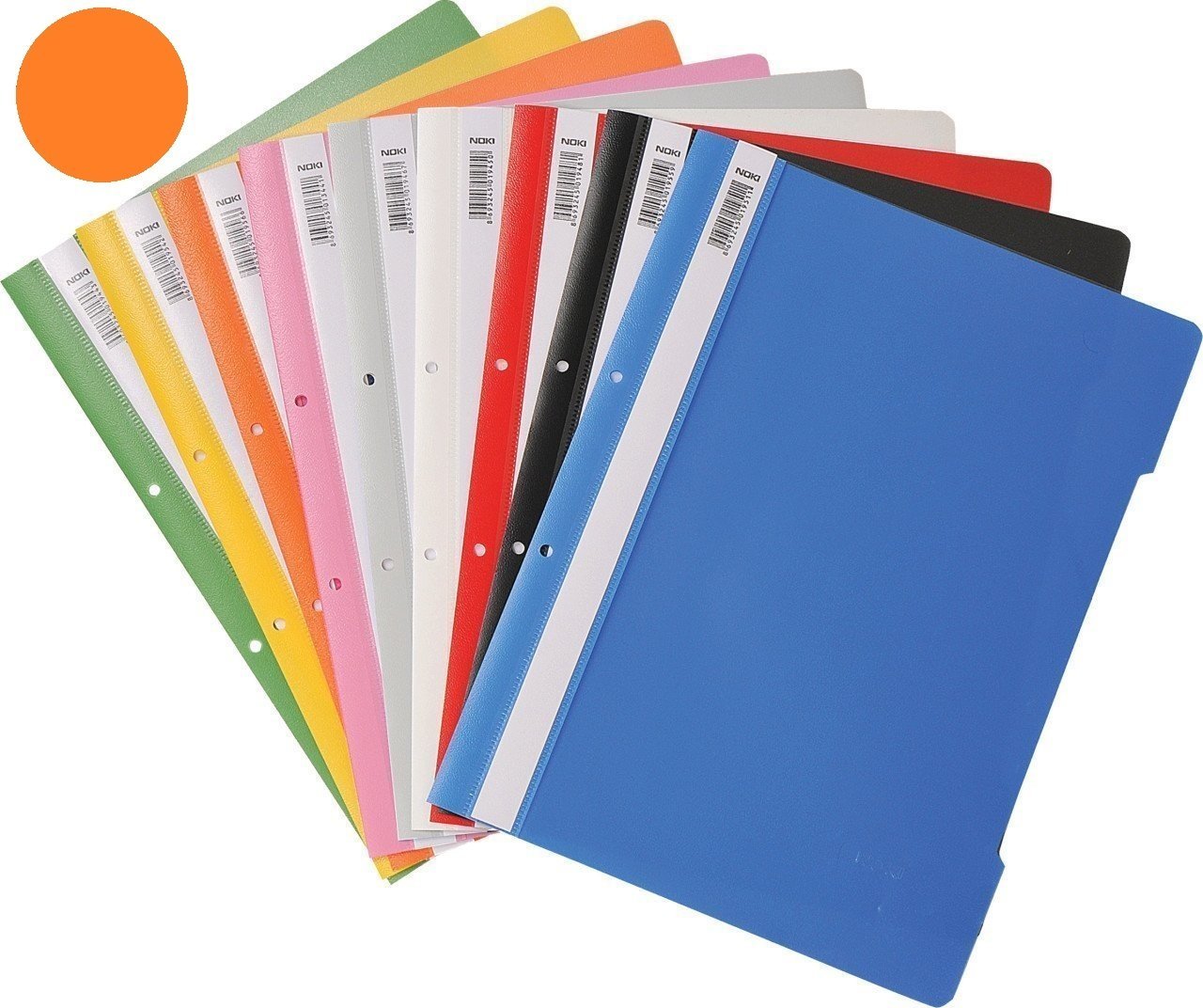 Noki Eco Telli Dosya 50'Li - Turuncu