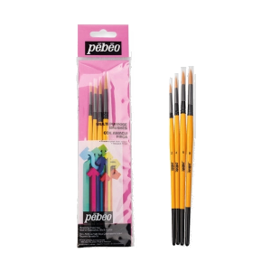 Pebeo 4'lü Fırça Seti Sulu Boya No:1-3-5-7