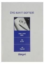 Üye Kayıt Defteri 40 YP