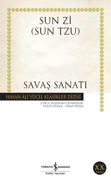 İş Bankası Kültür Yayınları Savaş Sanatı Hasan Ali Yücel Klasikleri