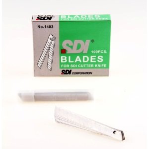 Sdi Maket Bıçağı Yedeği Dar (Küçük) 100'lü