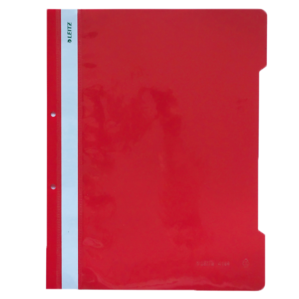 Leitz Telli Dosya 50'li - Kırmızı