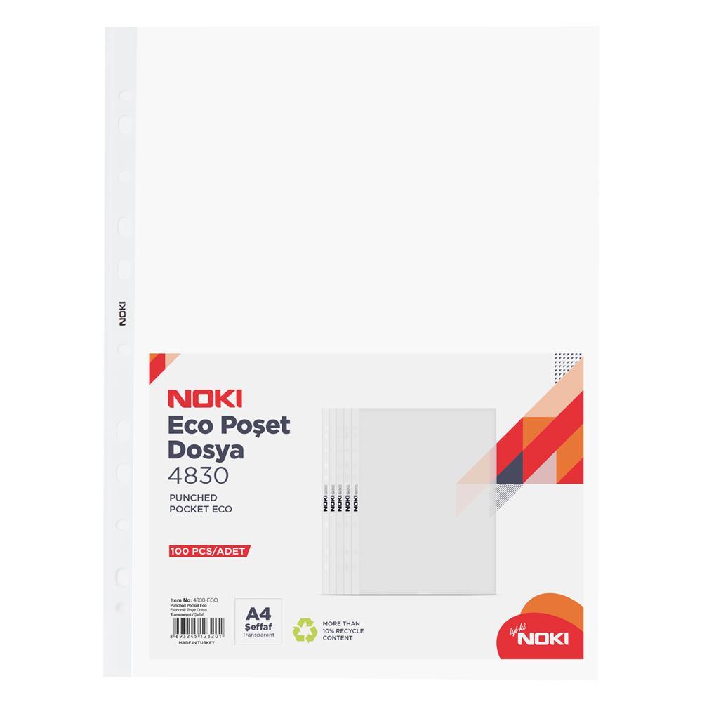 Noki A4 Poşet Dosya XL 100\'lü