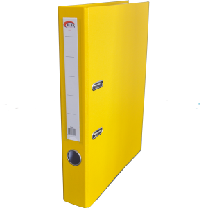 Elba 10'lu Klasör Plastik Lüx Dar- Sarı