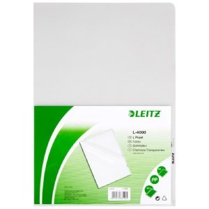 Leitz A4 Poşet Dosya L Tipi Şeffaf Buzlu 4000T 100'lü
