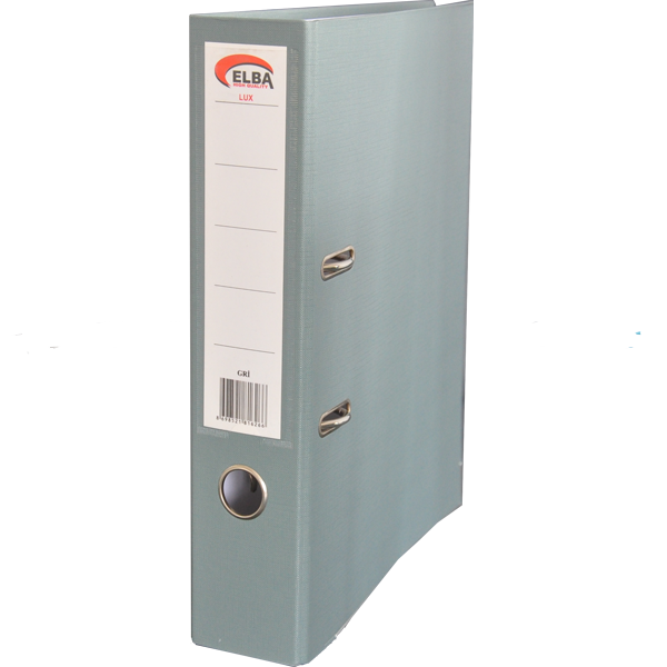 Elba 10'lu Klasör Plastik Lüx Geniş - Gri