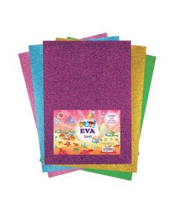 Puti A4 Simli Eva 10'lu Karışık Renk