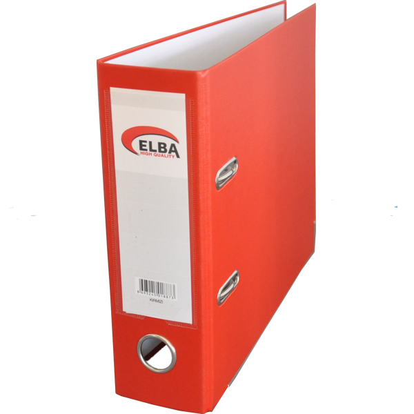 Elba Telgraf A5 Klasör 10'lu Plastik Lüx Geniş - Kırmızı