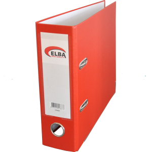 Elba Telgraf A5 Klasör 10'lu Plastik Lüx Geniş - Kırmızı