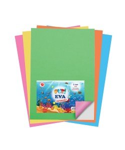 Puti A4 Yapışkanlı Eva 10'lu Karışık Renk