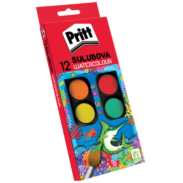 Pritt Sulu Boya Küçük Boy 12 Renk