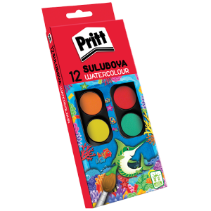 Pritt Sulu Boya Küçük Boy 12 Renk