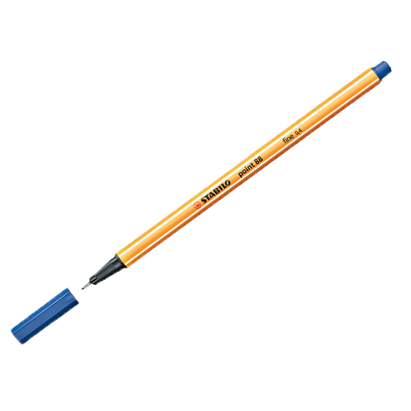Stabilo Keçe Uçlu İnce Kalem 88 Point 0.4 MM Mavi