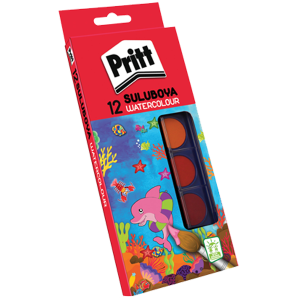 Pritt Sulu Boya Büyük Boy 12 Renk