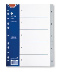 Noki Ayraç Pp Seperatör 1-5 Rakam