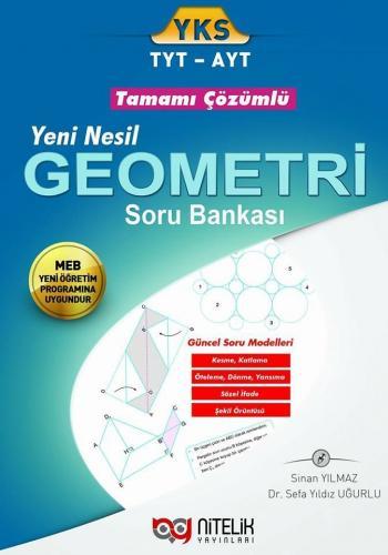 Nitelik TYT-AYT Yeni Nesil Geometri Soru Bankası Tamamı Çözümlü