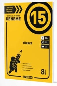 Hız Yayınları 8. Sınıf Türkçe 15 Deneme